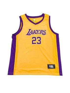 NBA L.A. Laker LeBron James Basketball Jersey | SIze Medium